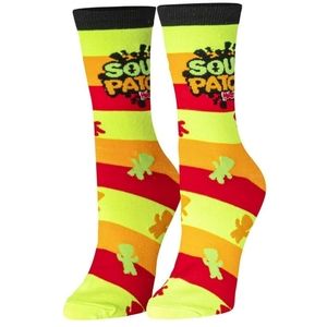 Crazy Sour Patch Kids Novelty Socks